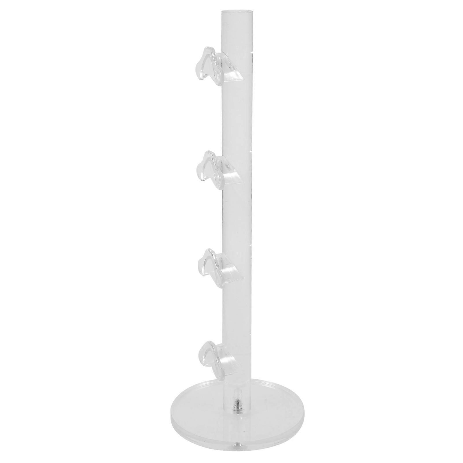 Eyeglass Holder Stand Sunglasses Display Rack for Display 2Pcs Clear Acrylic Organizer