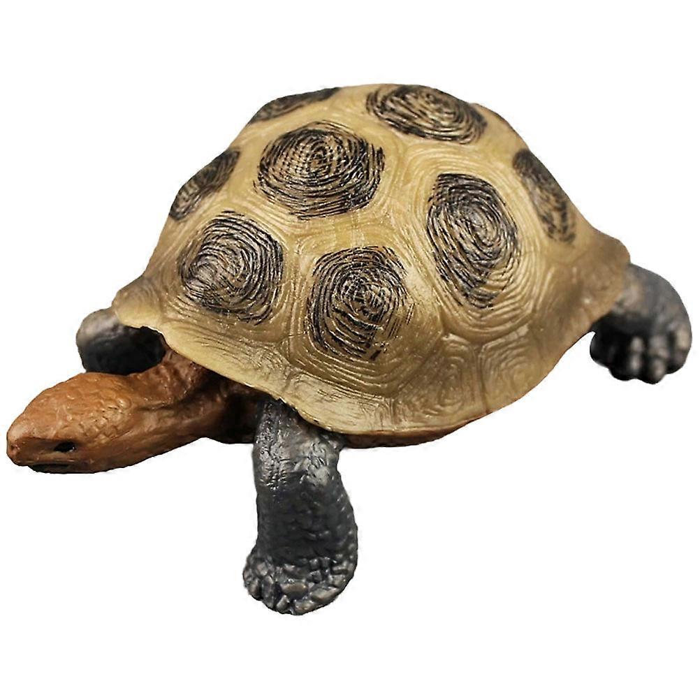 Nature Interaction Toys 4Pcs Realistic Design Land Tortoise Model for Children Christmas and Ocean Themed Party 8.3X5CM