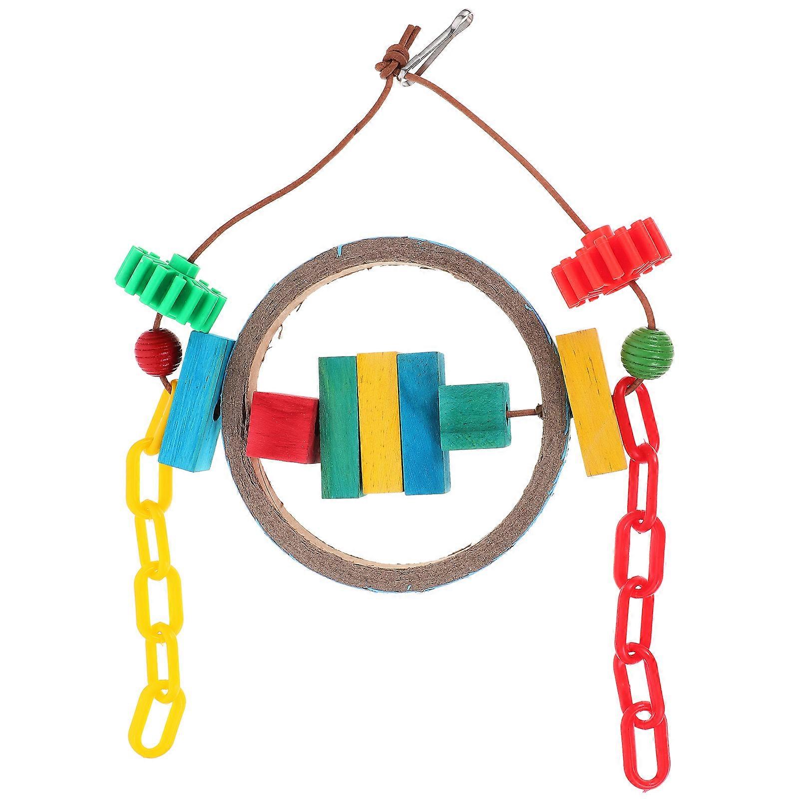 Parakeet Chew Toy For Daily Use With Safe Material Bird Toys For Birds 1 Set