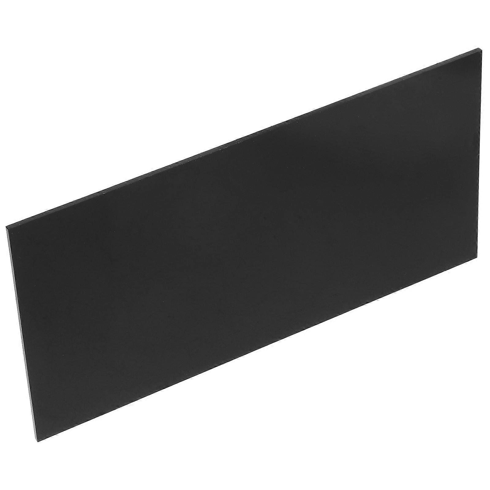 5Pcs Acrylic Sheet for DIY Craft Black Crafting Board Durable Material