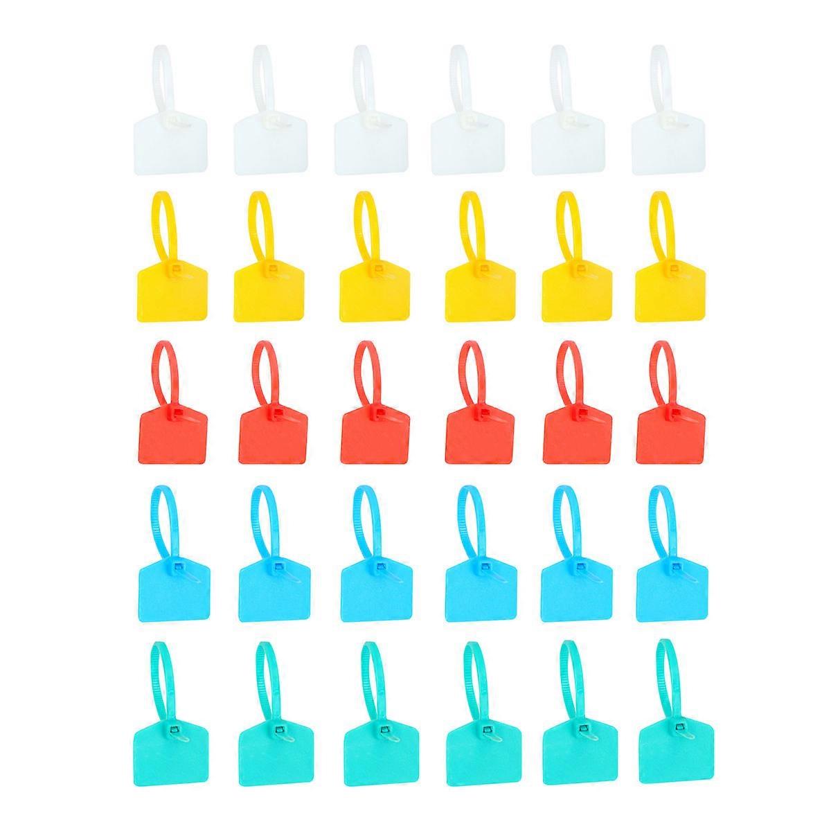 Self-Locking Cable Tie Nylon Cable Tie for Binding 200Pcs Assorted Color
