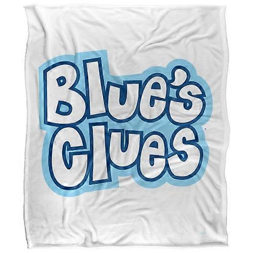 Blue's Clues Silky Logo Supersoft Blanket