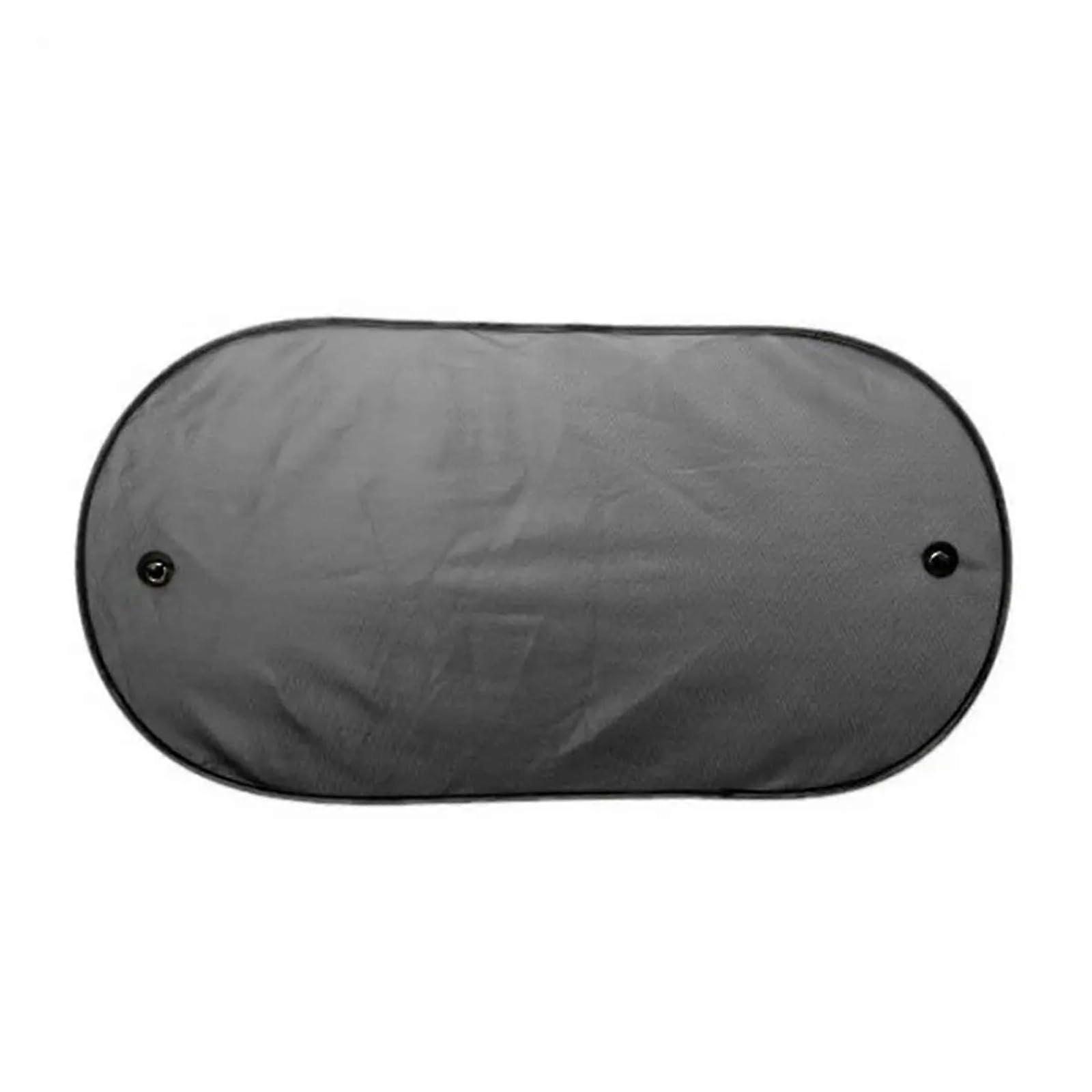 Sunshade Wrap Cover Kit Car UV Folding Rear Window Sunshade 100x50cm Universal Mesh Back Visor With Suction Cups