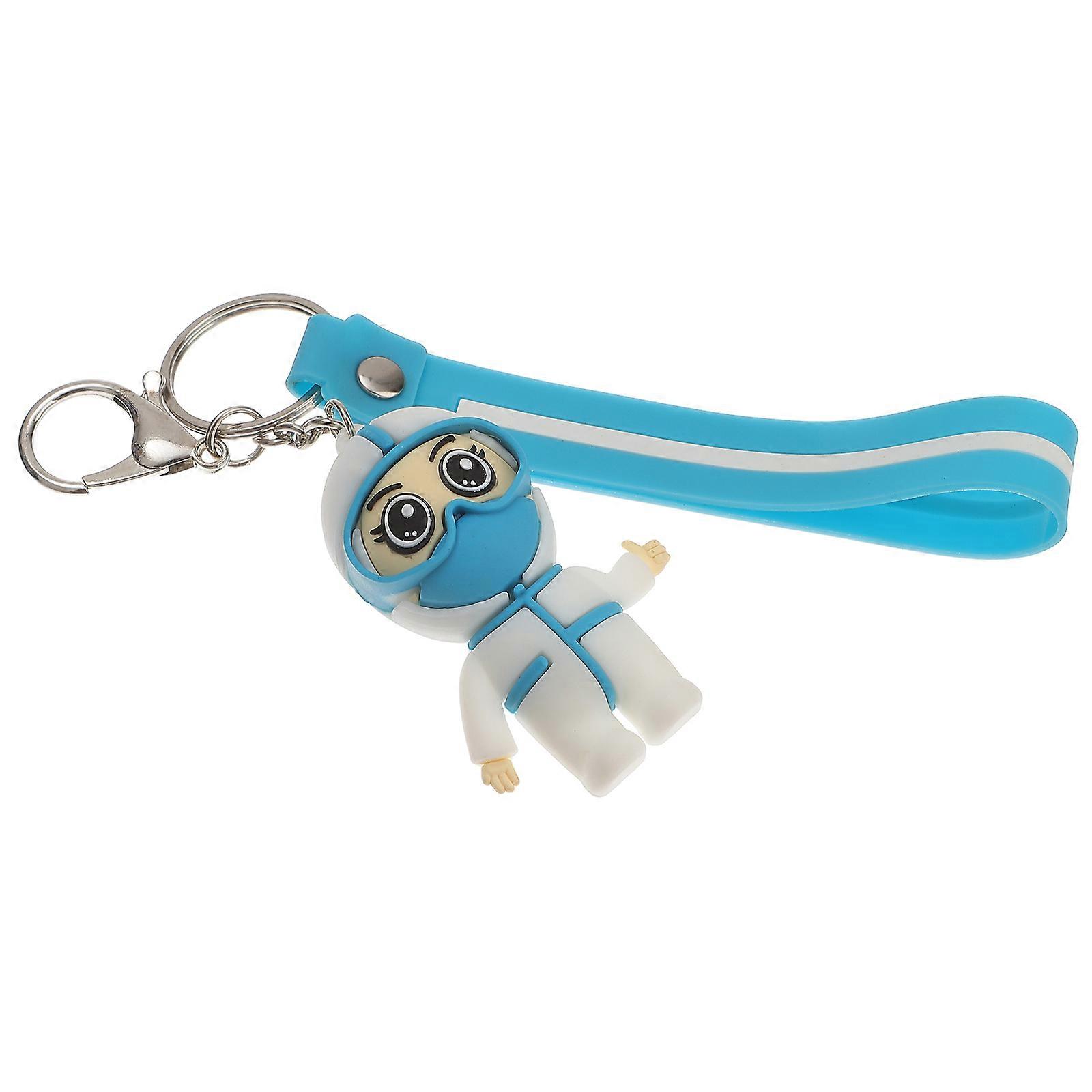 Keyring Key Pendant Plastic for Doctor Use 3Pcs Stylish Key Holder