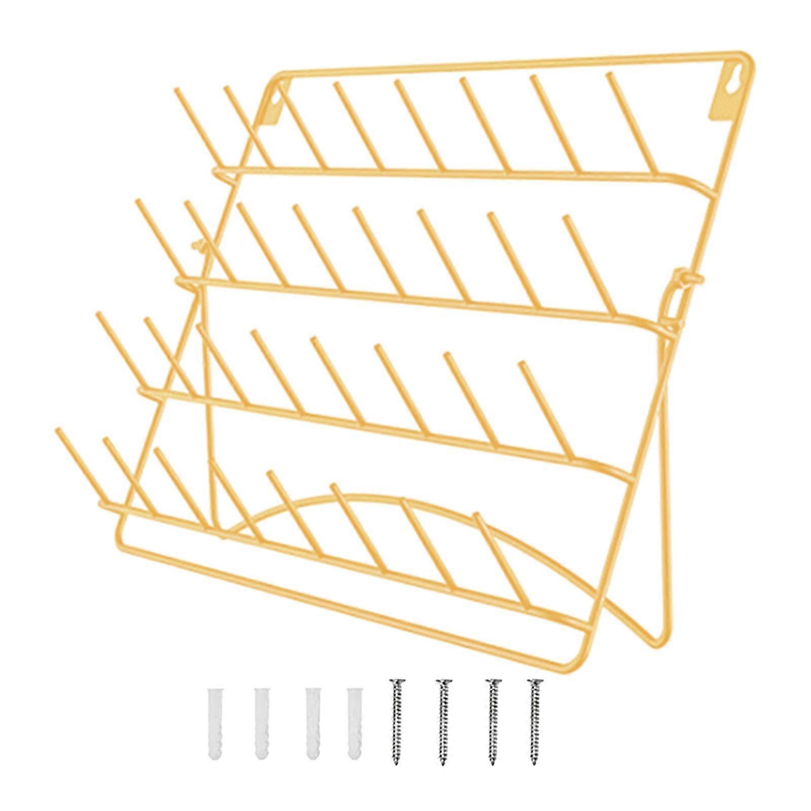 Sewing Thread Rack Metal Knitting Display Organizer Iron Cones Thread Holder