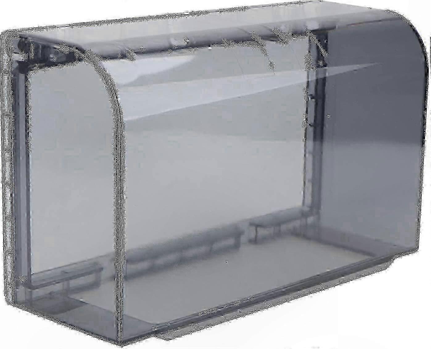 Weatherproof Outdoor Plug and Socket Cover, Black, 2-Speed Protection