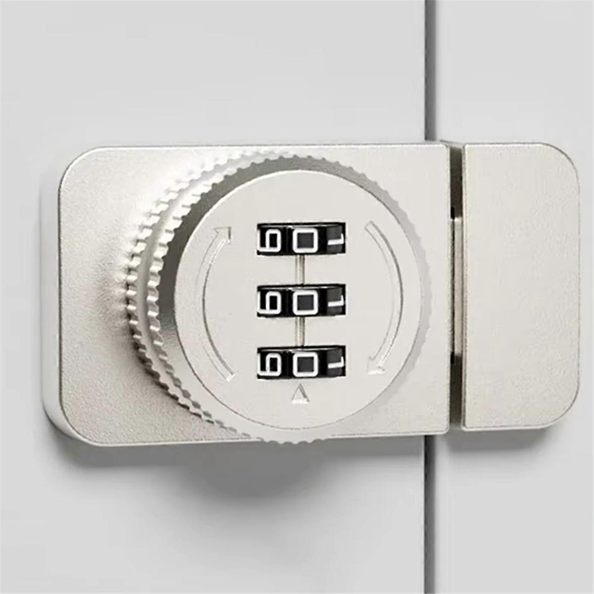Keyless Combination Lock No Punching Password Display Case Lock