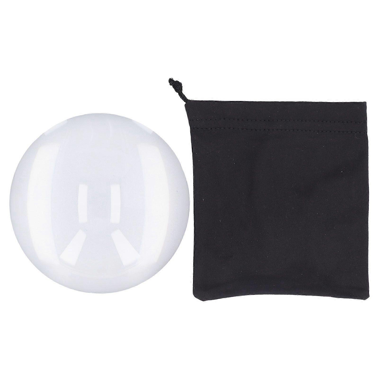 4X Magnifying Glass Full Optical Acrylic High Definition Dome Magnifier Hemispherical Lens 93x61mm