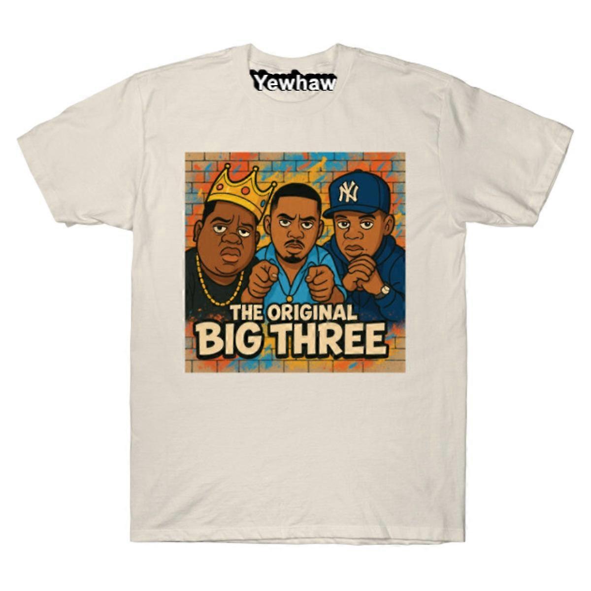 Camiseta original Big 3 com música