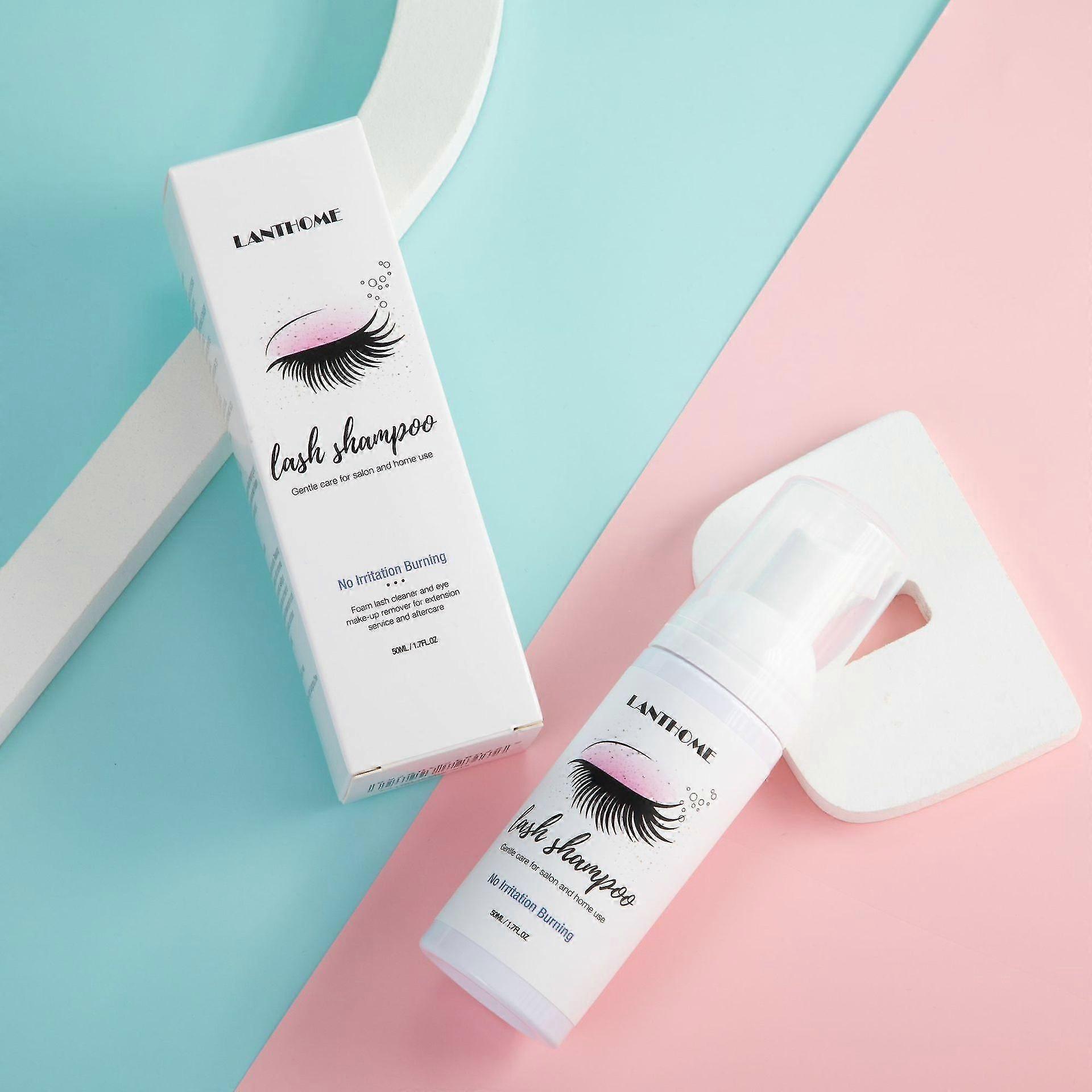 ليان بيكوان رمش شامبو مطعمة رمش المطهر مزيل رمش رغوة E