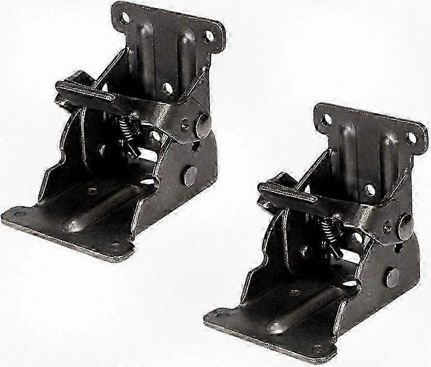 2pcs Foldable Support Brackets with Self-Locking Hinges for Furniture Flaps
