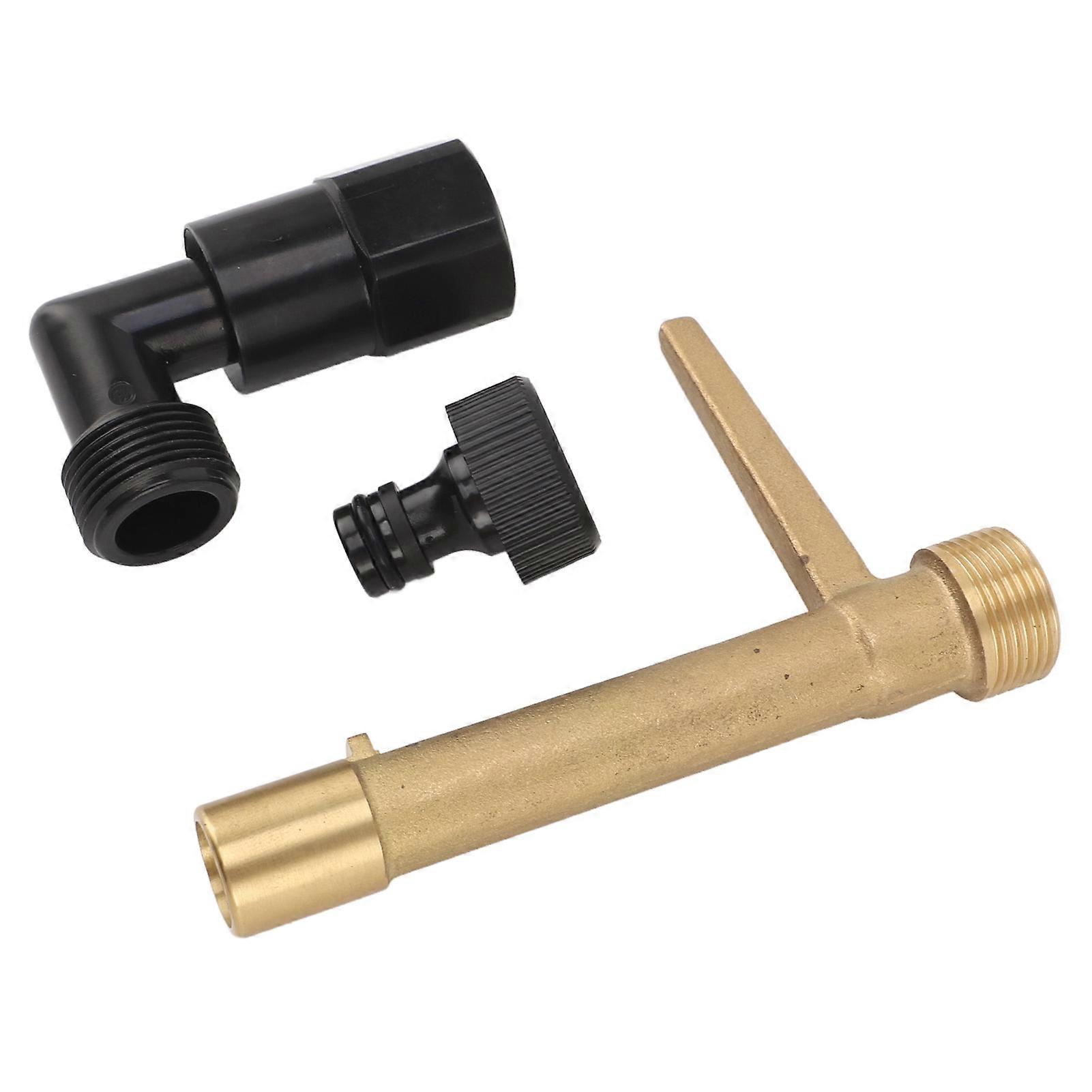 Quick Coupling Valve Key G3/4 Rustproof Brass Quick Coupler Key Garden Hose Underground Irrigation Tool 
