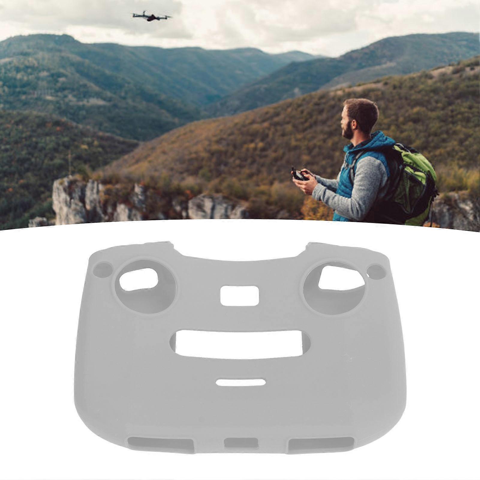 Silicone Case Cover Remote Control Protective Sleeve For Mavic 3 Mini 2 SE Mini 3 Pro Drone Grey 