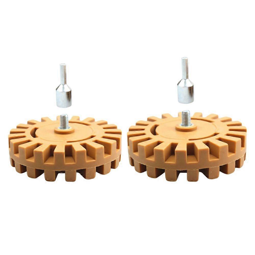 Gum Wheel Rubber Adhesive Sticker