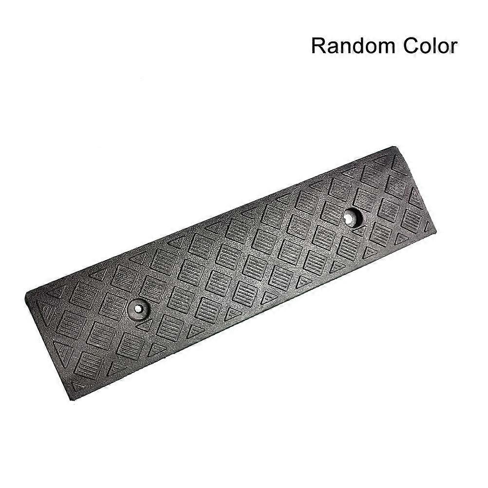 Random Color Auto Car Threshold Ramp Plastic Portable Curb Ramp Anti Slip Lightweight Threshold Ramp