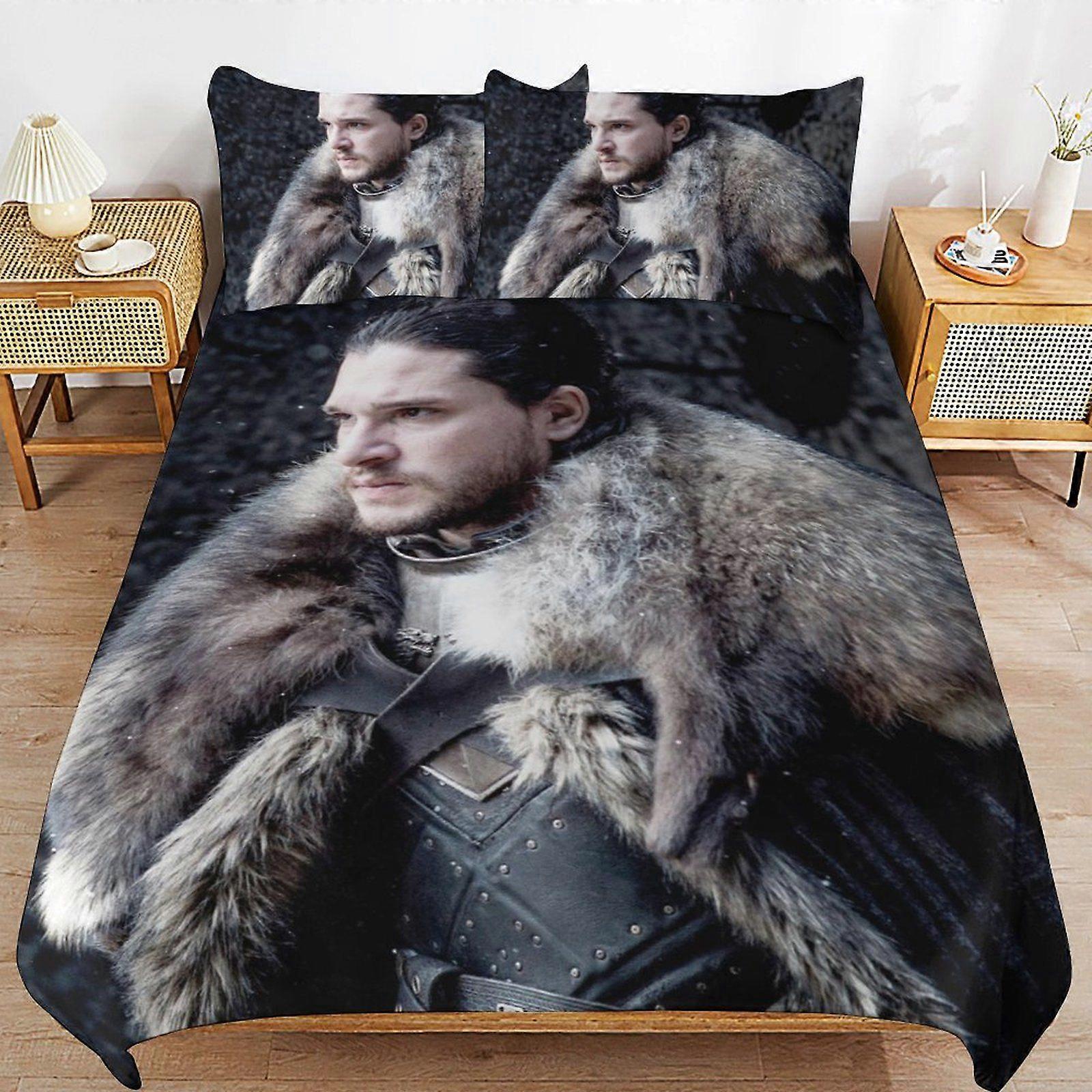 u131 Game of Thrones Fast Dry Sleep System Soft Comfort Stitch Closure Layered Fabric Duvet Cover Sets Choice n131