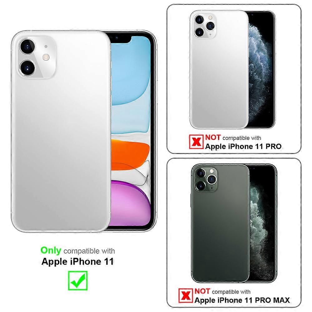 Θήκη iPhone 11 Προστατευτική θήκη TPU - Ματ ψεύτικο δέρμα