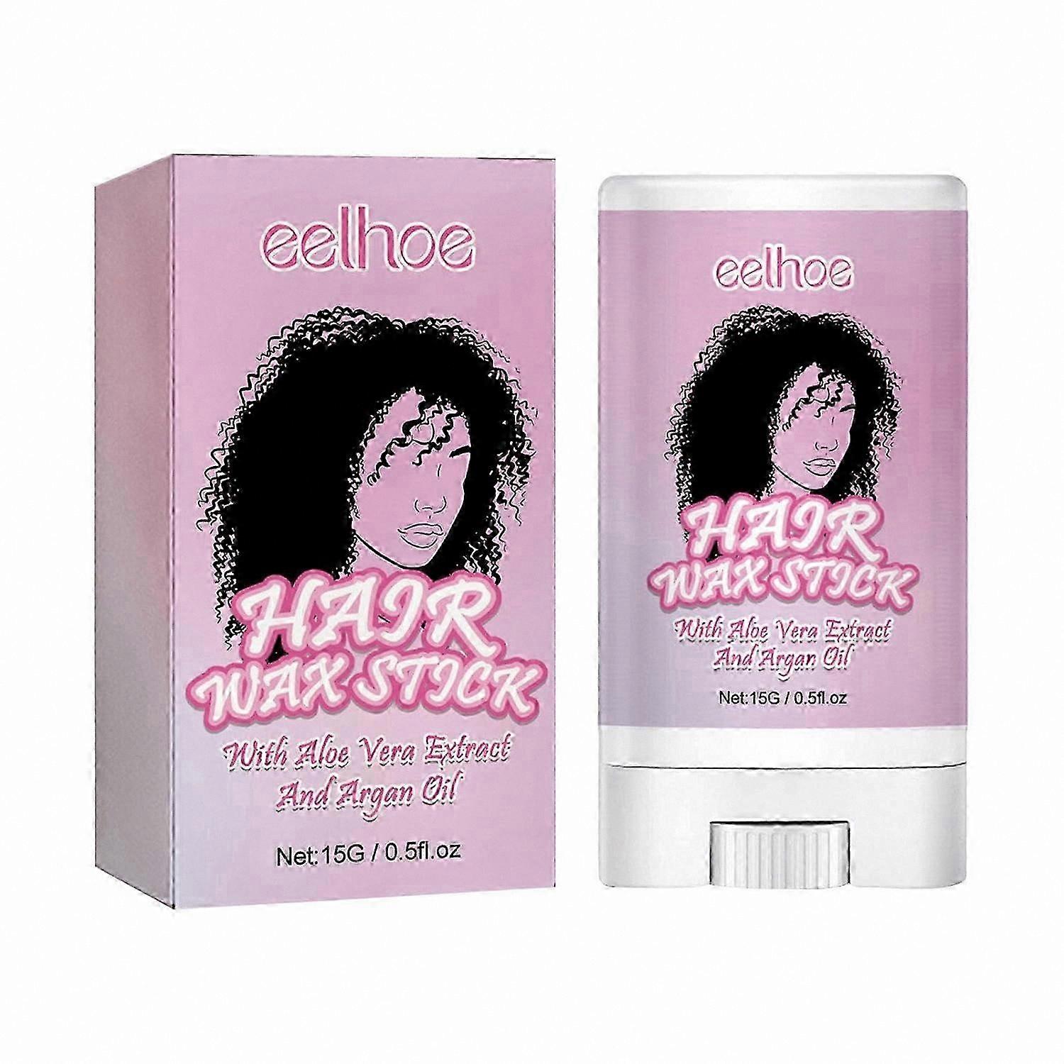 Mini Hair Styling Stick for Frizz Control, Non-Greasy Formula, Long-Lasting Taming for Flyaways & Edges