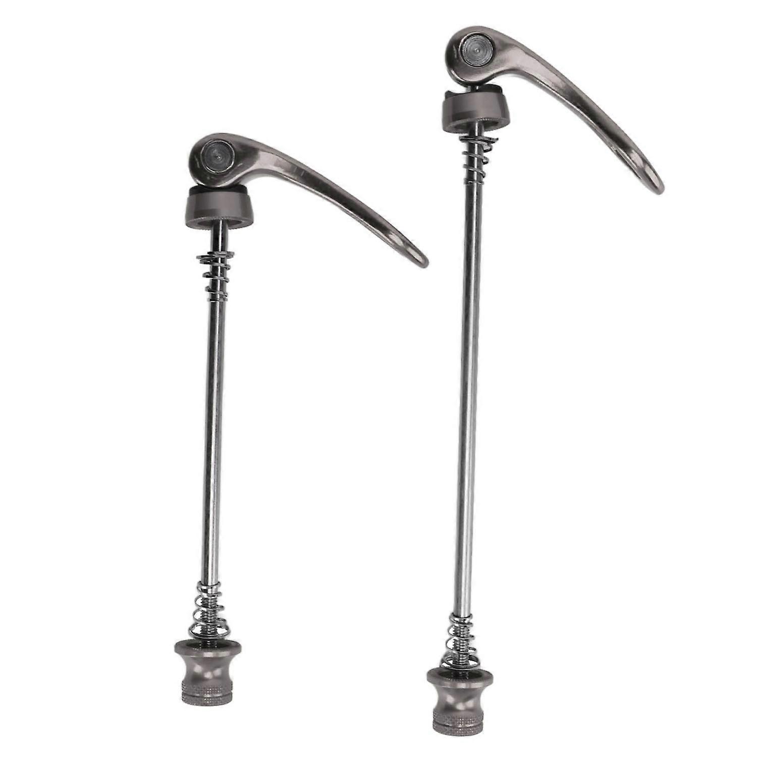 2Pcs Bicycle Quick Release Lever Removable Easily Replace Light Weight 4 Colors Bike Skewer for Moun
