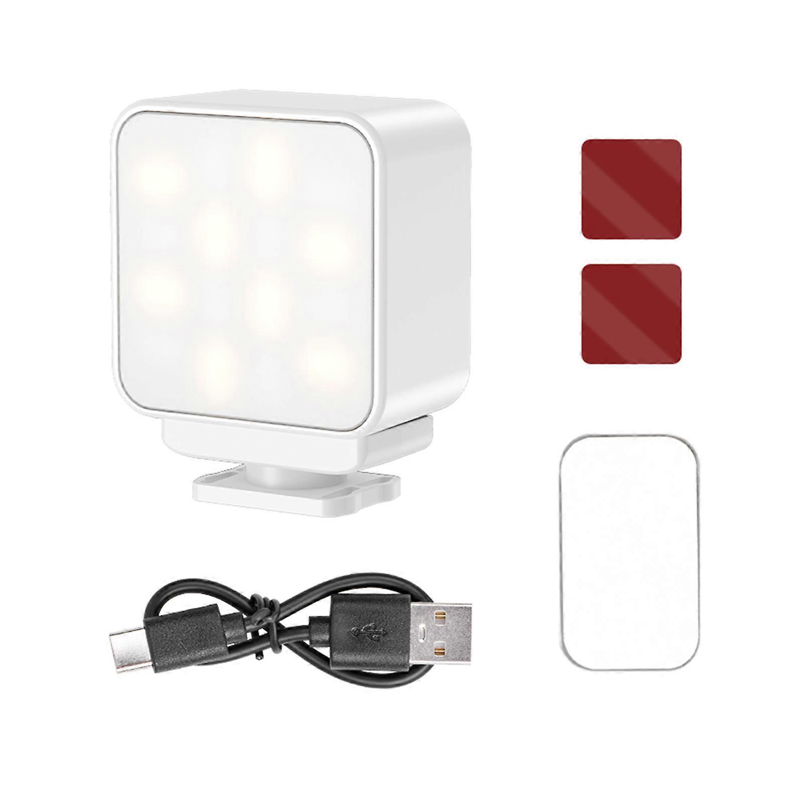 Small Photography Light for Pocket 3 Built-in 300mAh Rechargeable Battery Multiple Color Temperatures Multicolor