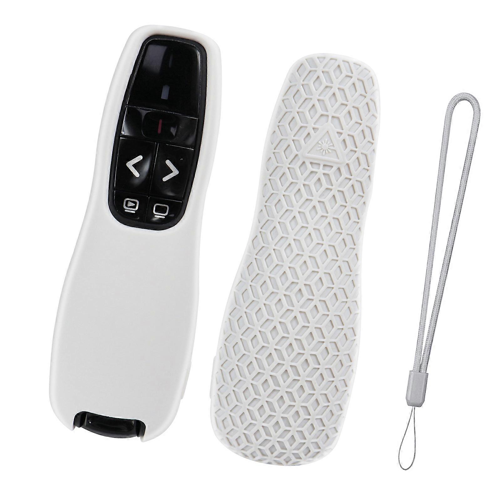 Precise Fit Silicone Case For R400 Remote AntiScratch Surfaces Enhances Grip Comfort Lightweight Protective Layer Cover  White