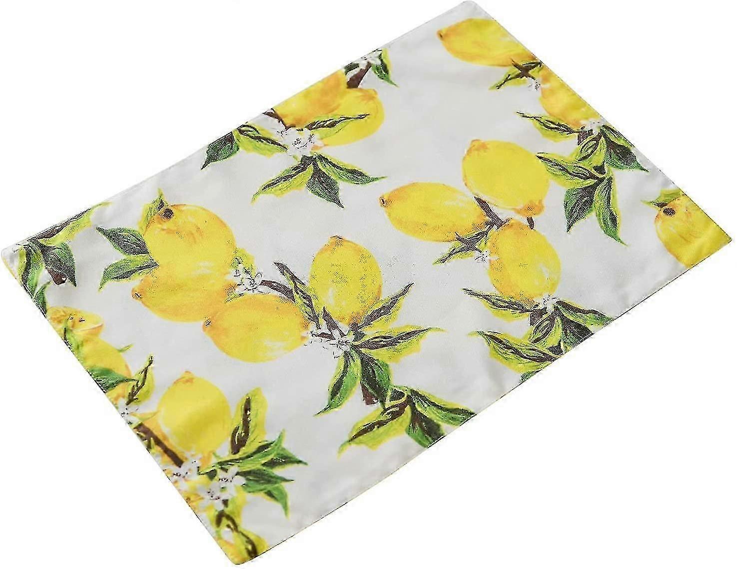 Waterproof Table Runner - Lemon Motif - 32 X 45 Cm A