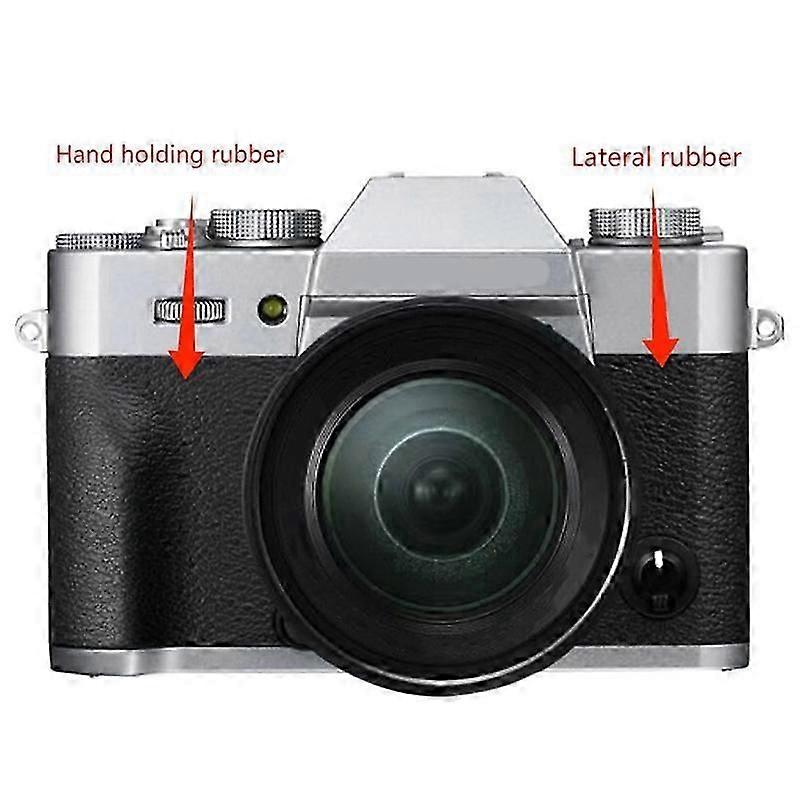 1 Set Body Rubber Front Cover Rubber Thumb Grip Replacement Part compatible with X-T10 X-T20 XT10 XT20 Camer