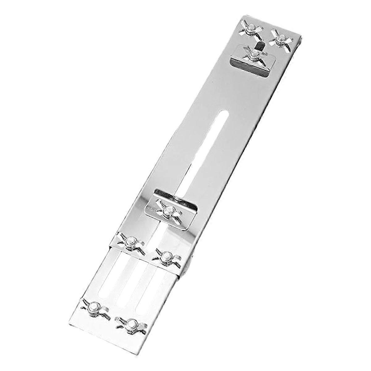 Stainless Steel Anti-Slip Sharpener Tool Retractable Sharpening Stone Base Adjustable Household Kitc