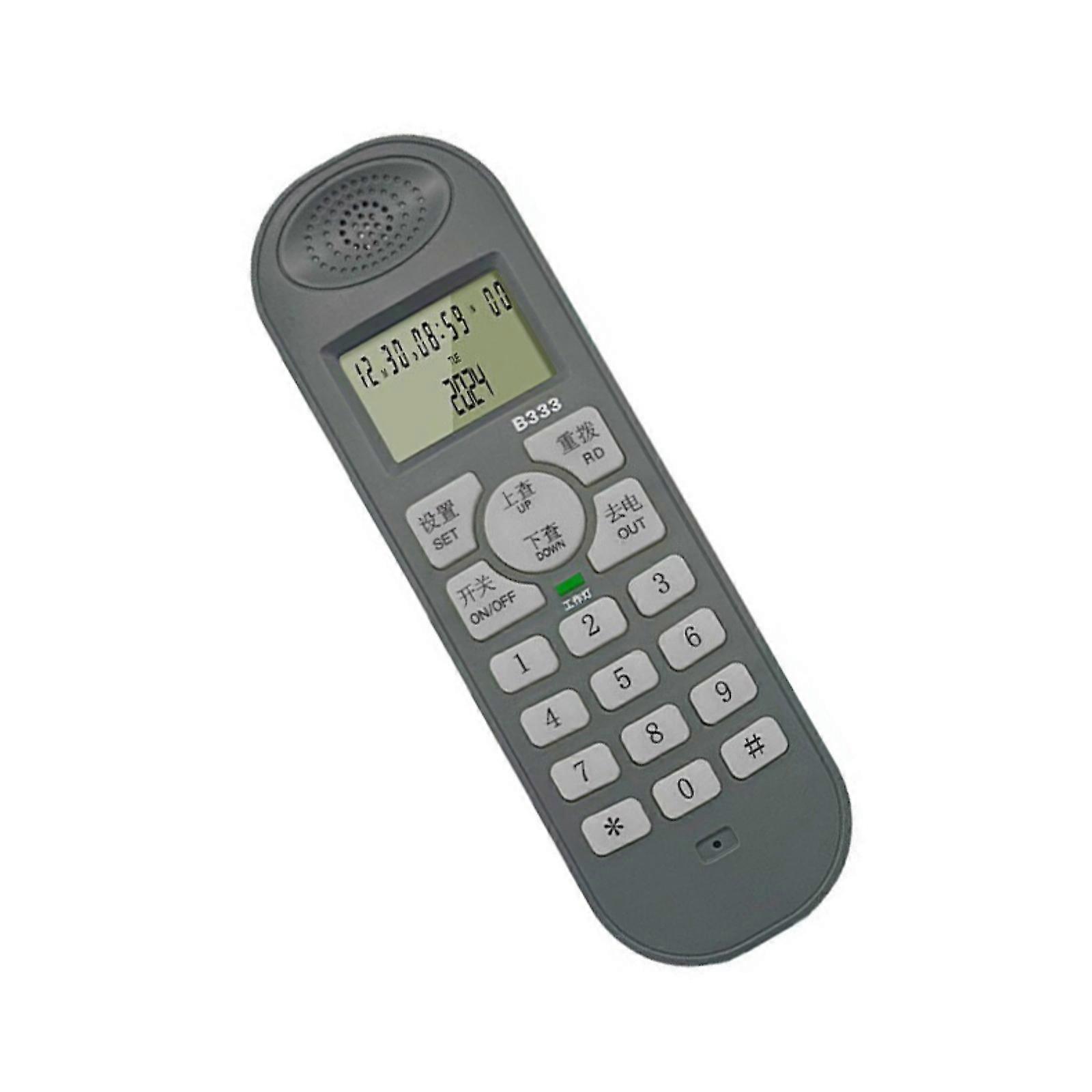 MultiFunction Corded Telephone With Caller Redial Option Line Checker for Homes Or Work Landlines Telephones Multicolor