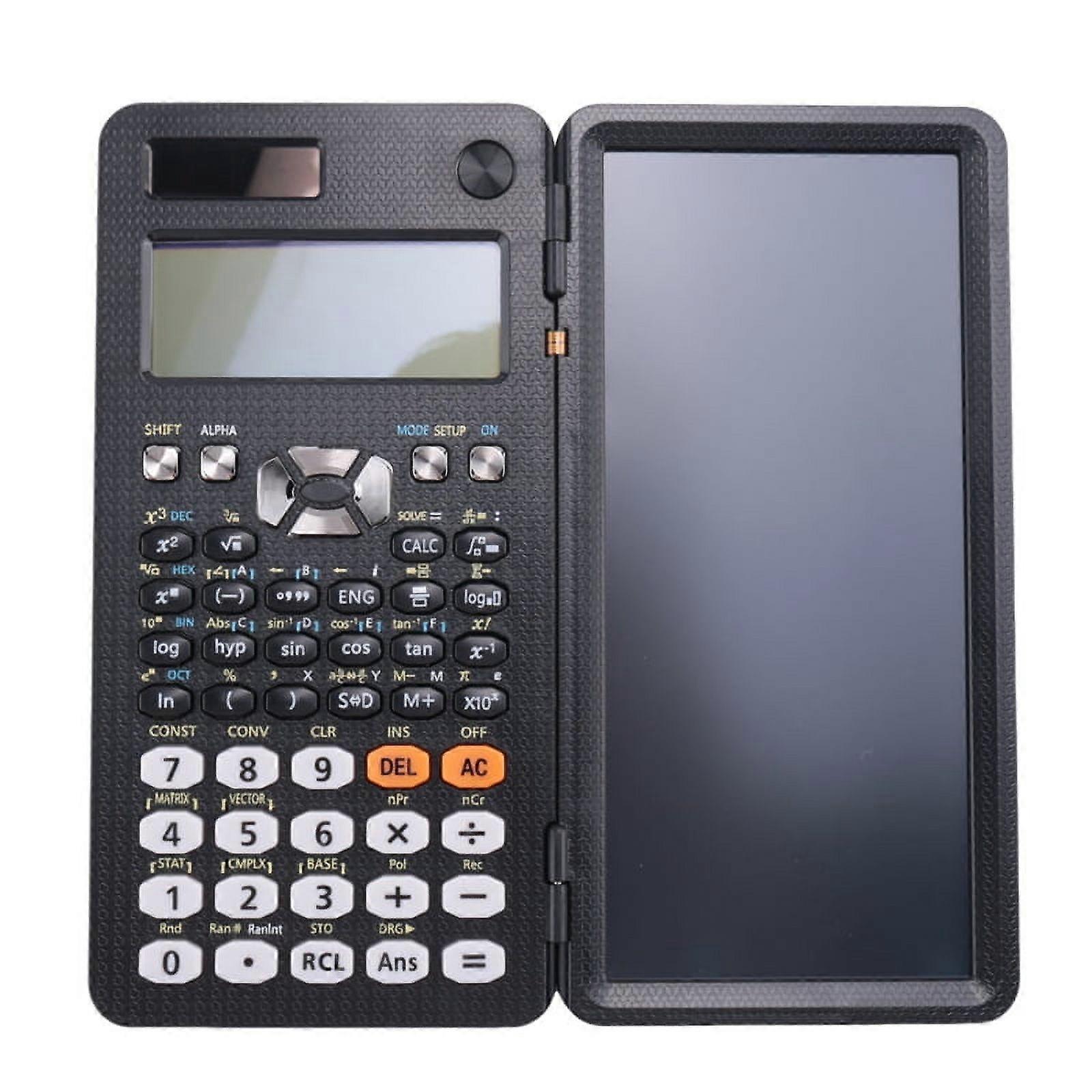 Scientific Calculator with LCD Writing Math Calculator Suitable for School Solar Calculator (991ES, 417 Functions)