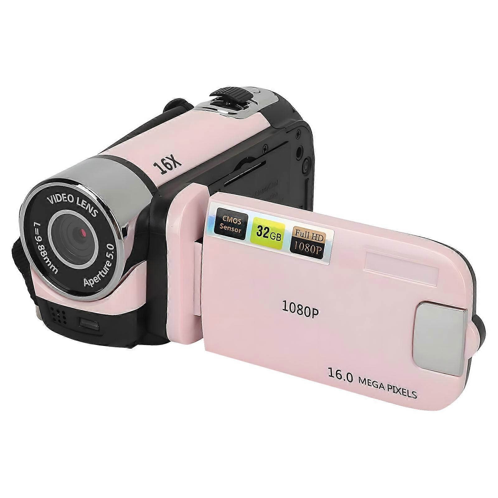 Multiple Purpose 720P Digital Camcorder 16 Million Point Transducer Extended Firing Moment Travel Documentation Multicolor