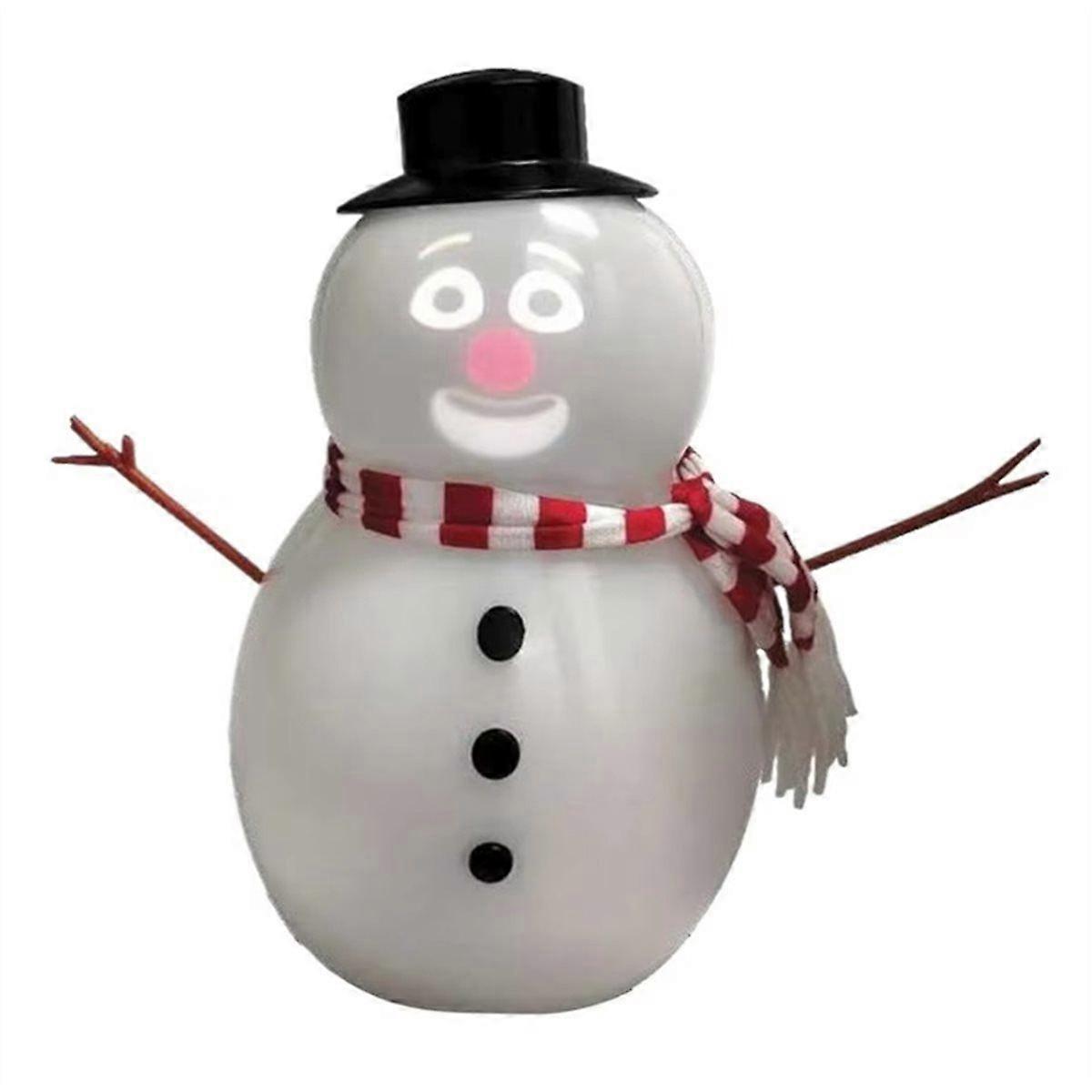 Christmas Talking Animated Blink with Light Up Eyes and Playful Voice for Holiday Home Table Center