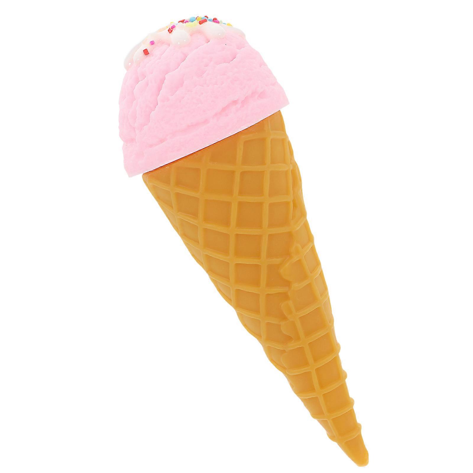 Simulation Dessert Model Ice Cream Cone for Photography Accessories and Shop Owners with Realistic Design 1Set