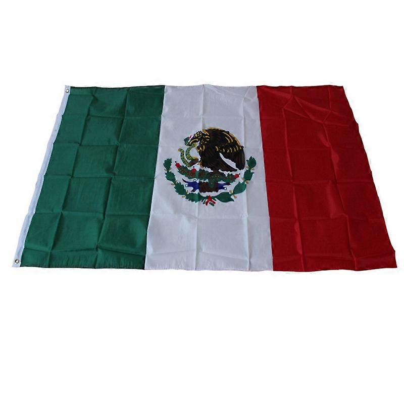 90*150cm 3*5ft Mexican flag, size 4 polyester flag