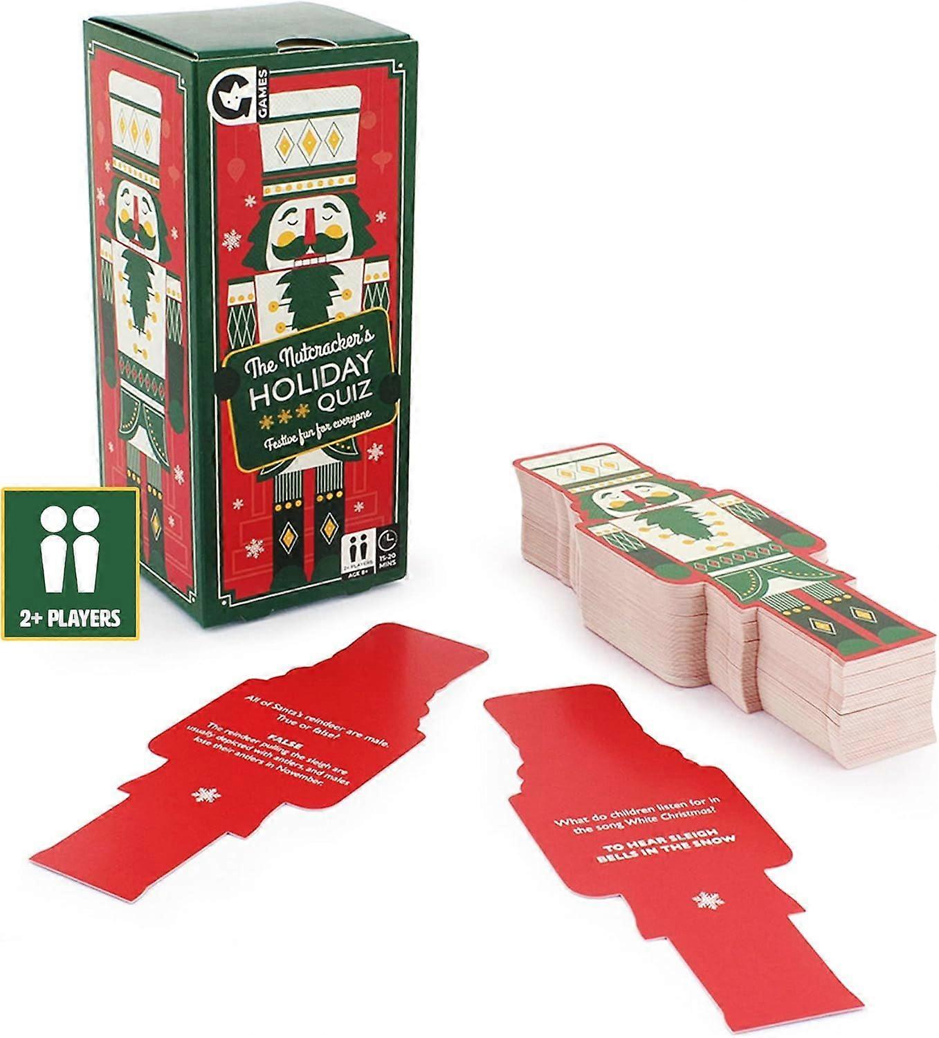The Nutcrackers Christmas Quiz Trivia Card Game