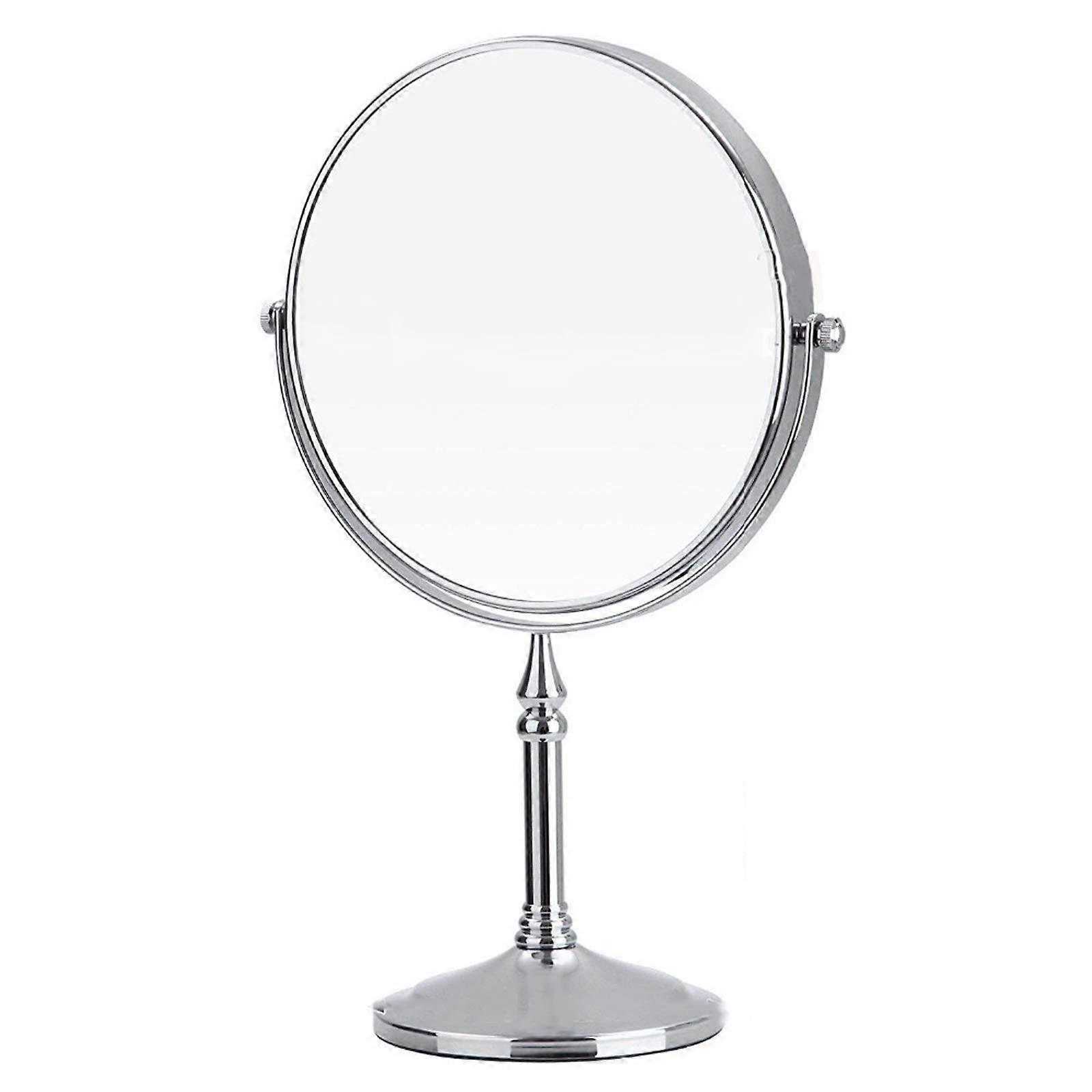 8 Inch Double Sided Makeup Mirror, 7X Magnifying Wall Mounted Vanity Mirror with 360° Rotation