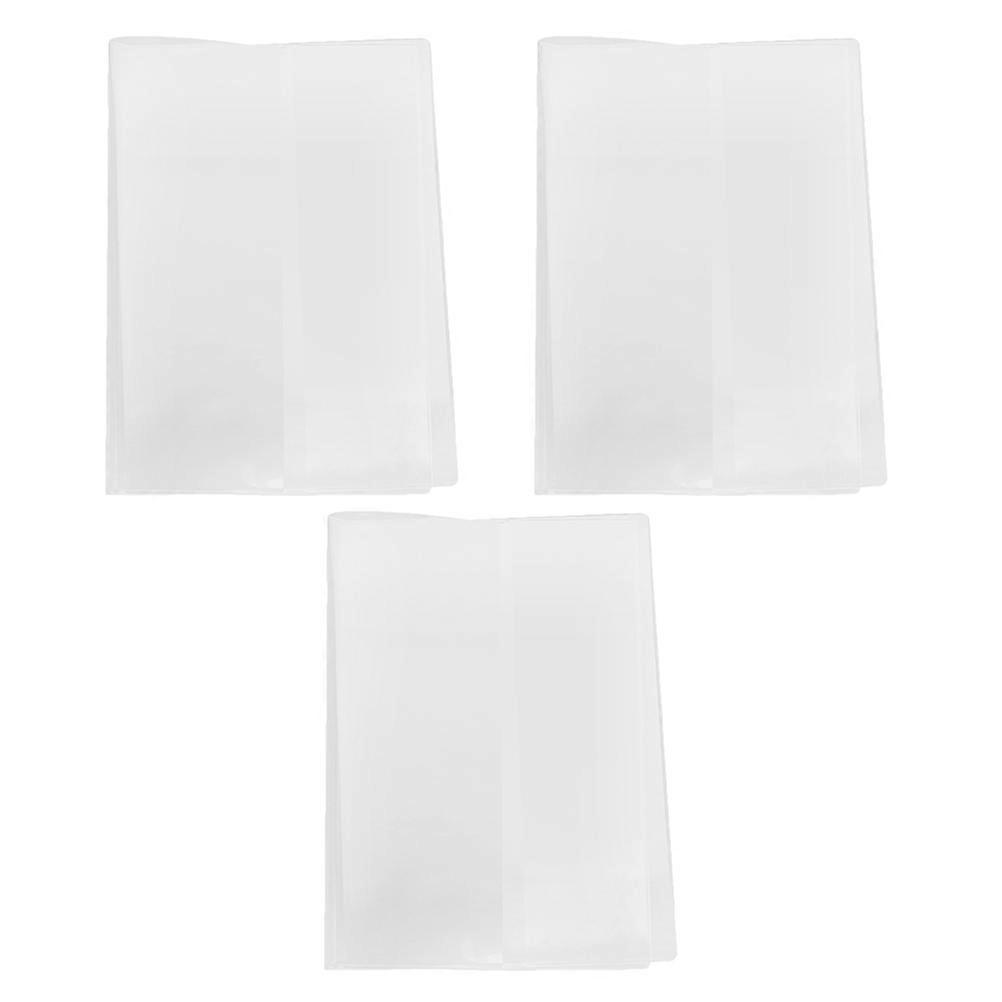 Transparent Notebook Covers A5 Clear Protective Book Covers for Protection 12Pcs