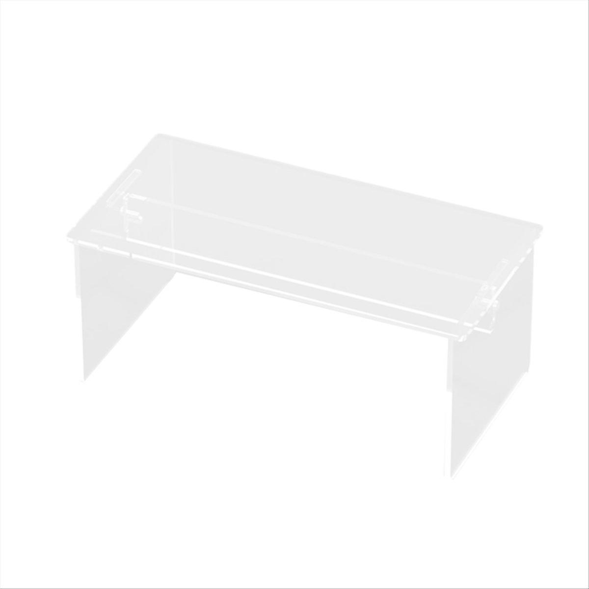 Acryl Storage Rack Desktop U-förmiger Display Rack Schrank