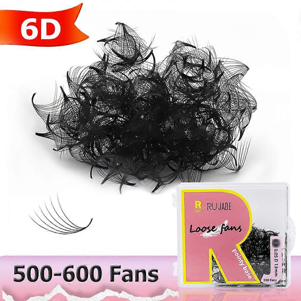 ABONNIE Premade Volume Fans Short Stem 3d/4d/5d/6d Rcomsian  Eyelash Extension Mink Eyelash Extension All Size Lashes Tray