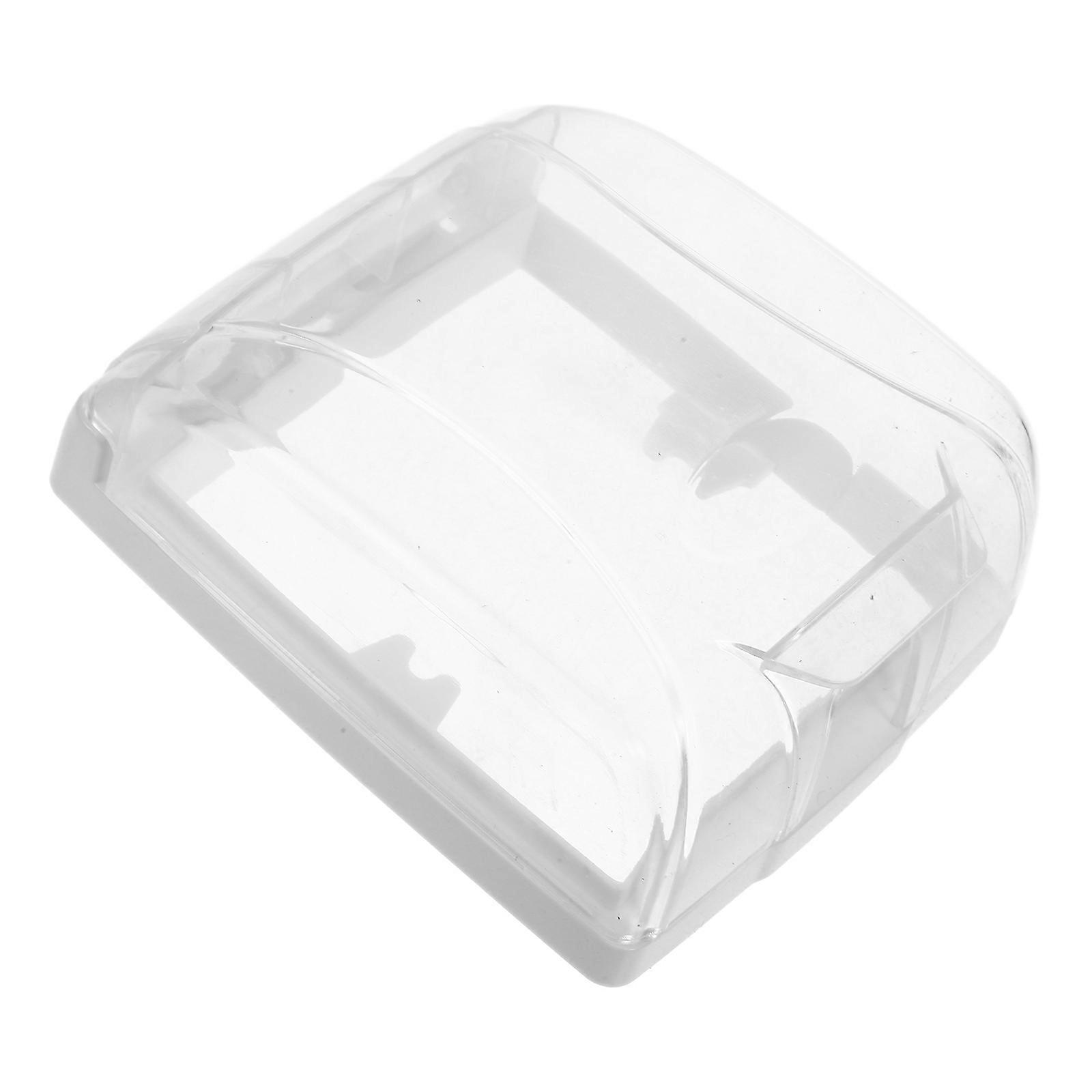 Transparent Doorbell Cover Rain Protector for Home ABS Waterproof Shield