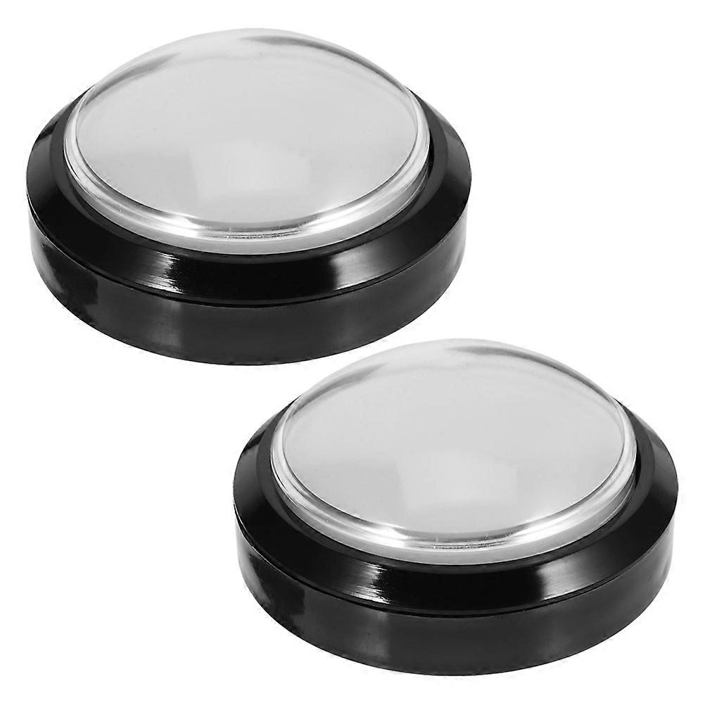 Large Illuminated Push Button with Selfresetting Mechanism for Home Use 2pcs