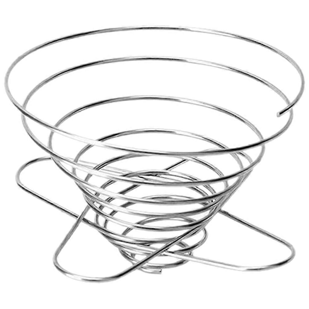 2Pcs Coffee Dripper Stainless Steel Manual Filter Foldable Coffee Maker