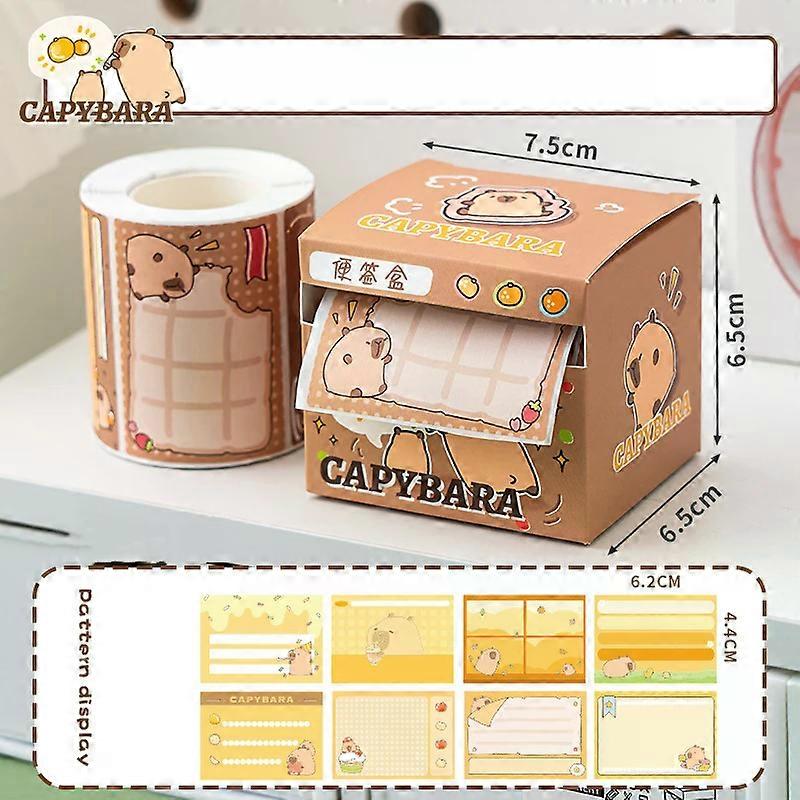 256 Sheets Pull-out Sticky Notes Pads Posits Paper Stickers Students Posted It Memo Notepad Notebook Message Cartoons Sticker