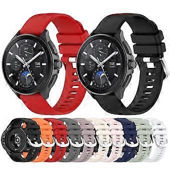 Glossy Surface Silicone Watch Band For Xiaomi Watch S3