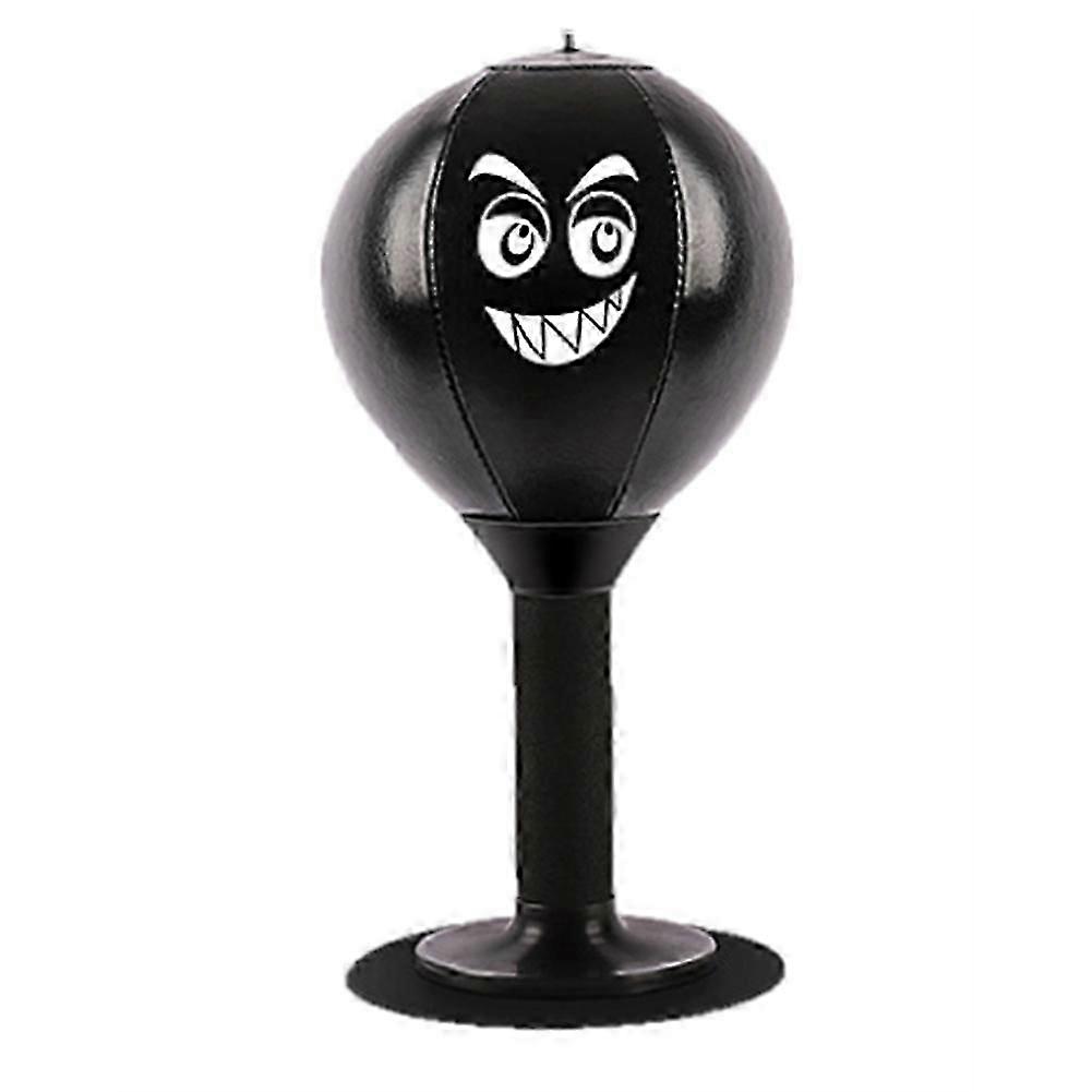 Desktop Punching Bag, Stress Buster with Suction Cup compatible with Office Table and Counters compatible with Kids Coworkers and Friends,B-L