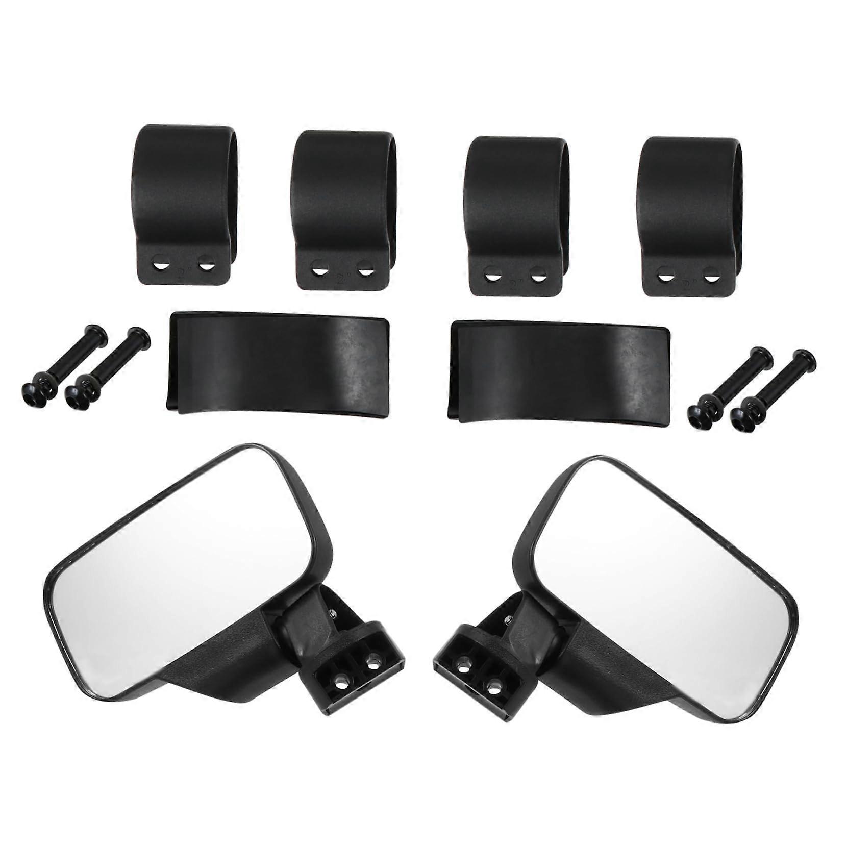 Car Rear View Mirror Wide Angle Shatterproof Vibration Resistant Adjustable Blind Spot