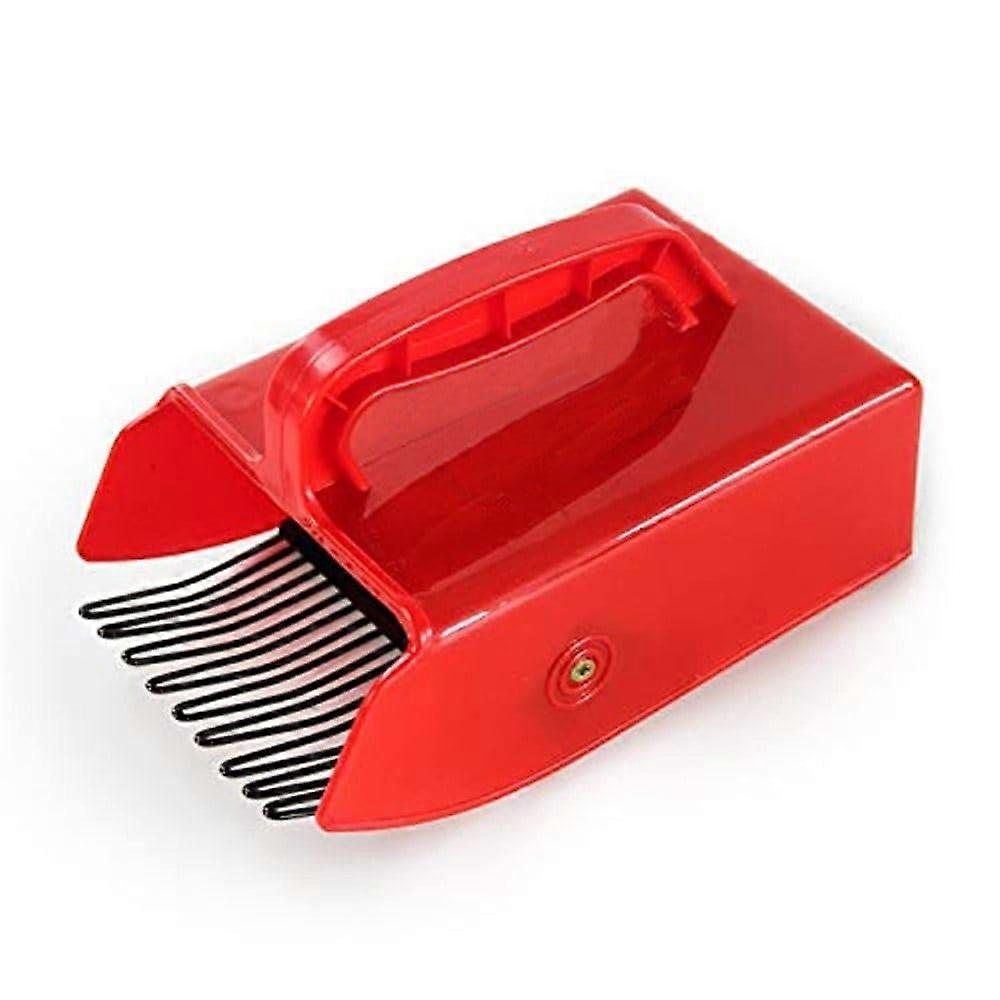 Berry Picker with Metal Comb and Plastic Scoop for Fast NoCrush Harvesting