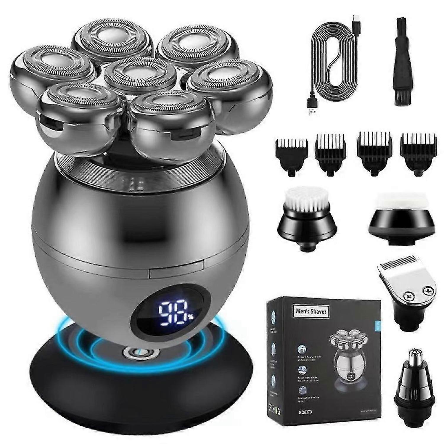 Trimpod - Trimpod 3.0 Shaver for Men, Wireless Charging Floating Head Shaver