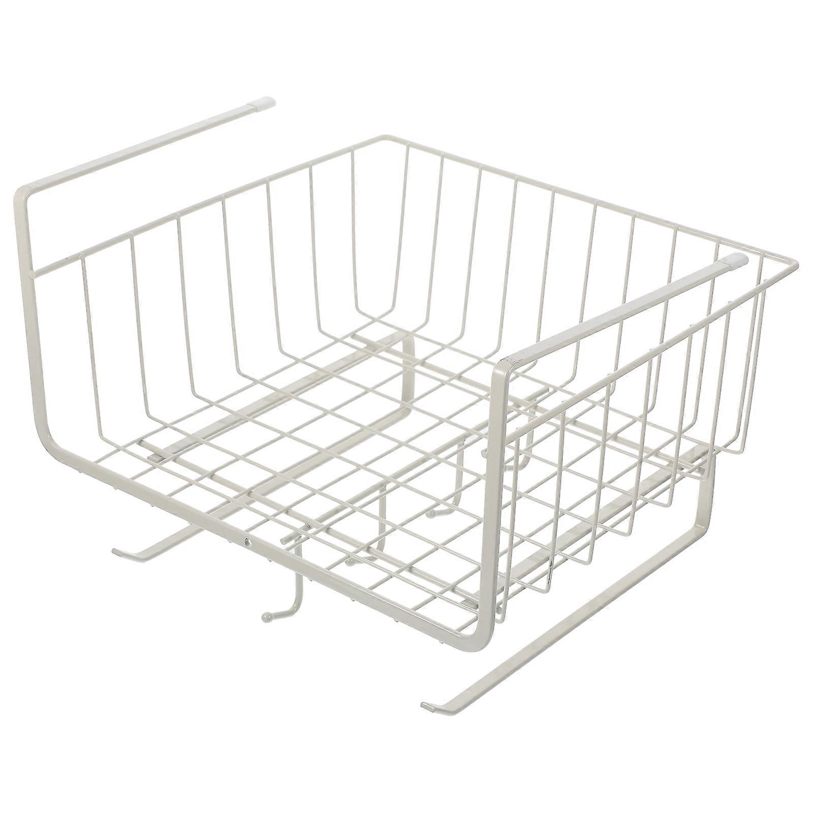 Multi-function Under Shelf Storage Basket For Cooking Enthusiasts In Kitchen Use Rectangular Shape 1Pack