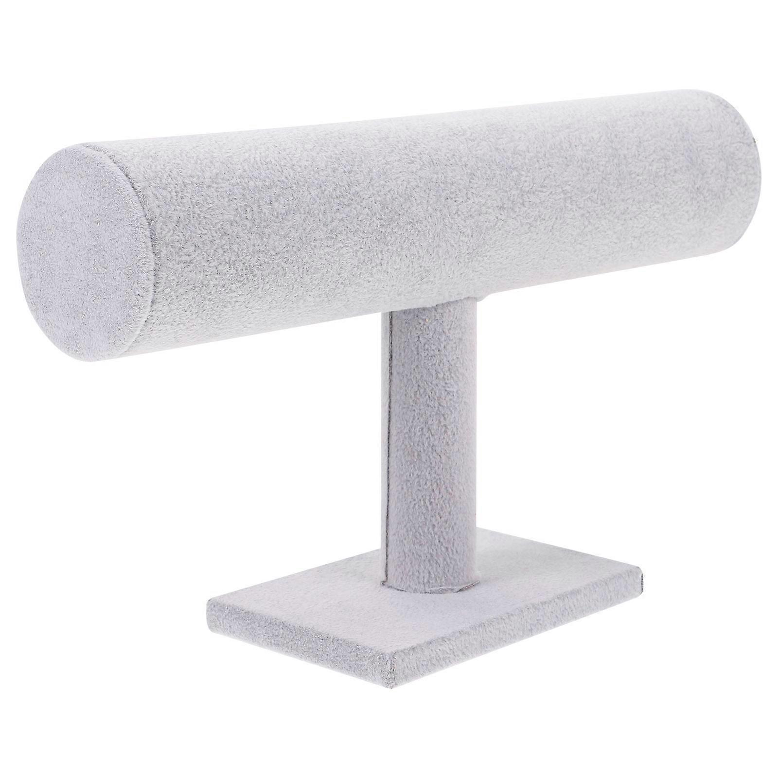 Bangle Holder One Tier Rack for Holding Bracelet Grey Color